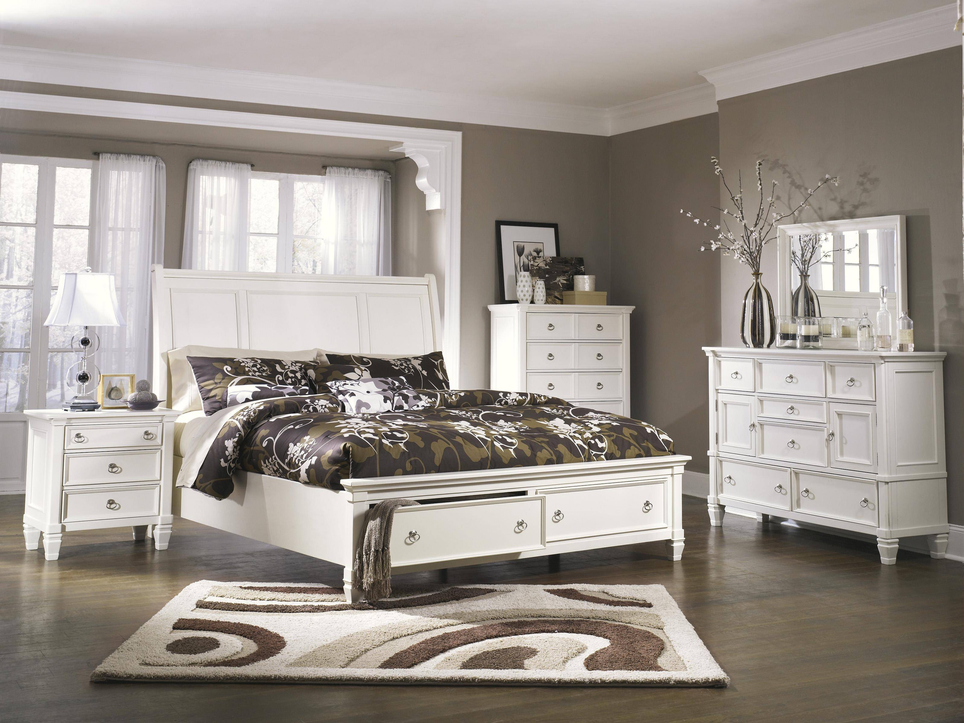 white ashley bedroom furniture bedding sets