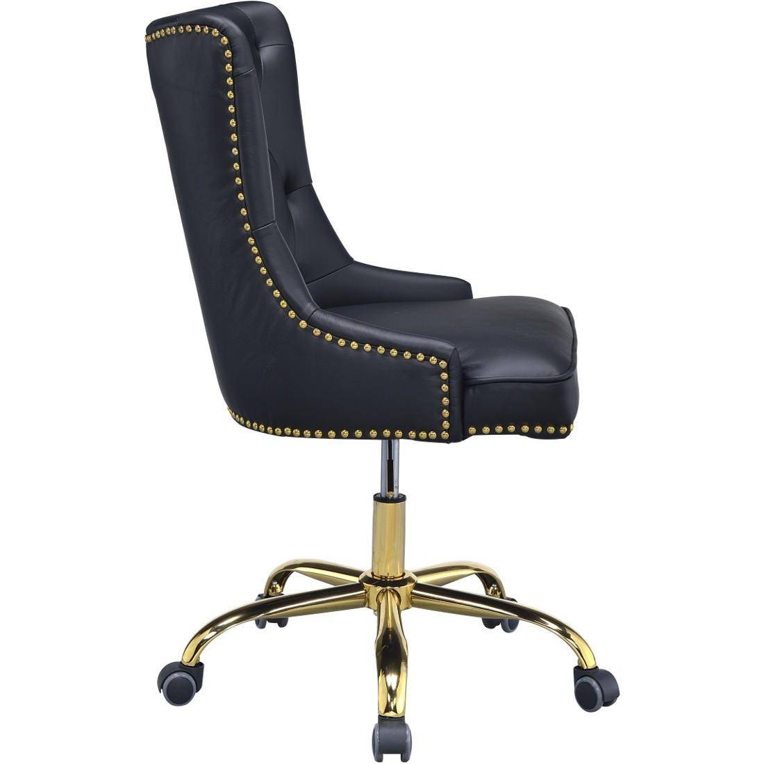 Buy Acme Purlie Office Chair In Black Chrome Pu Online