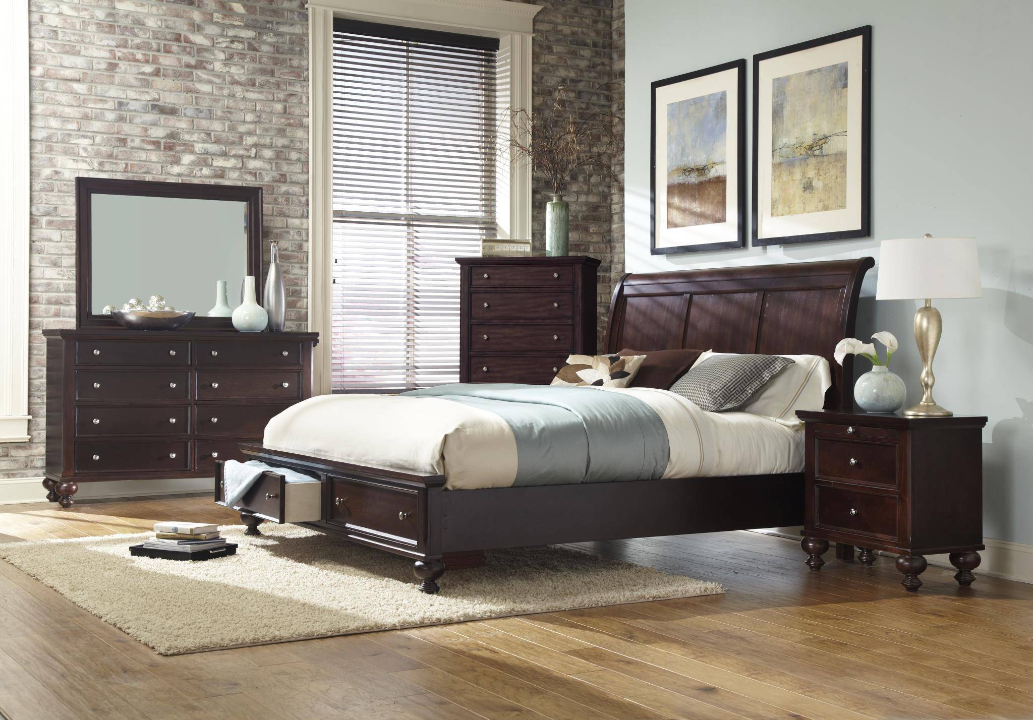 asher white bedroom furniture by crate and barrel