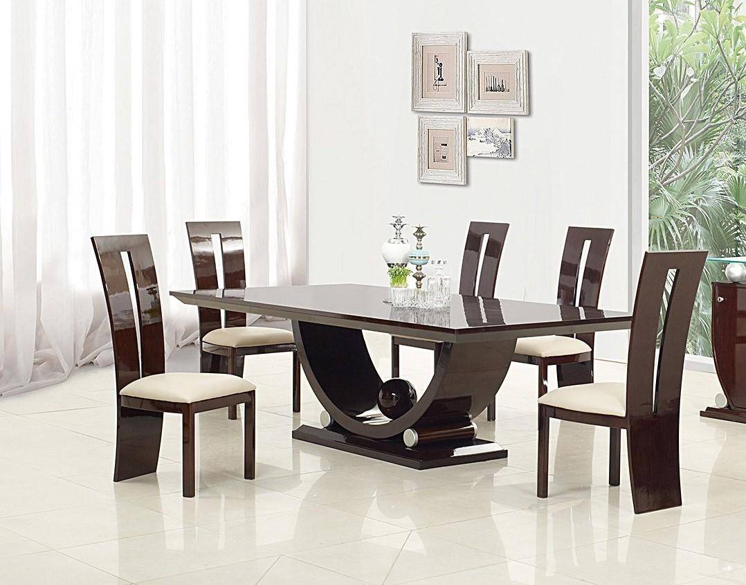 Buy Global United D12117 DINING SET Dining Sets 8 Pcs In Beige