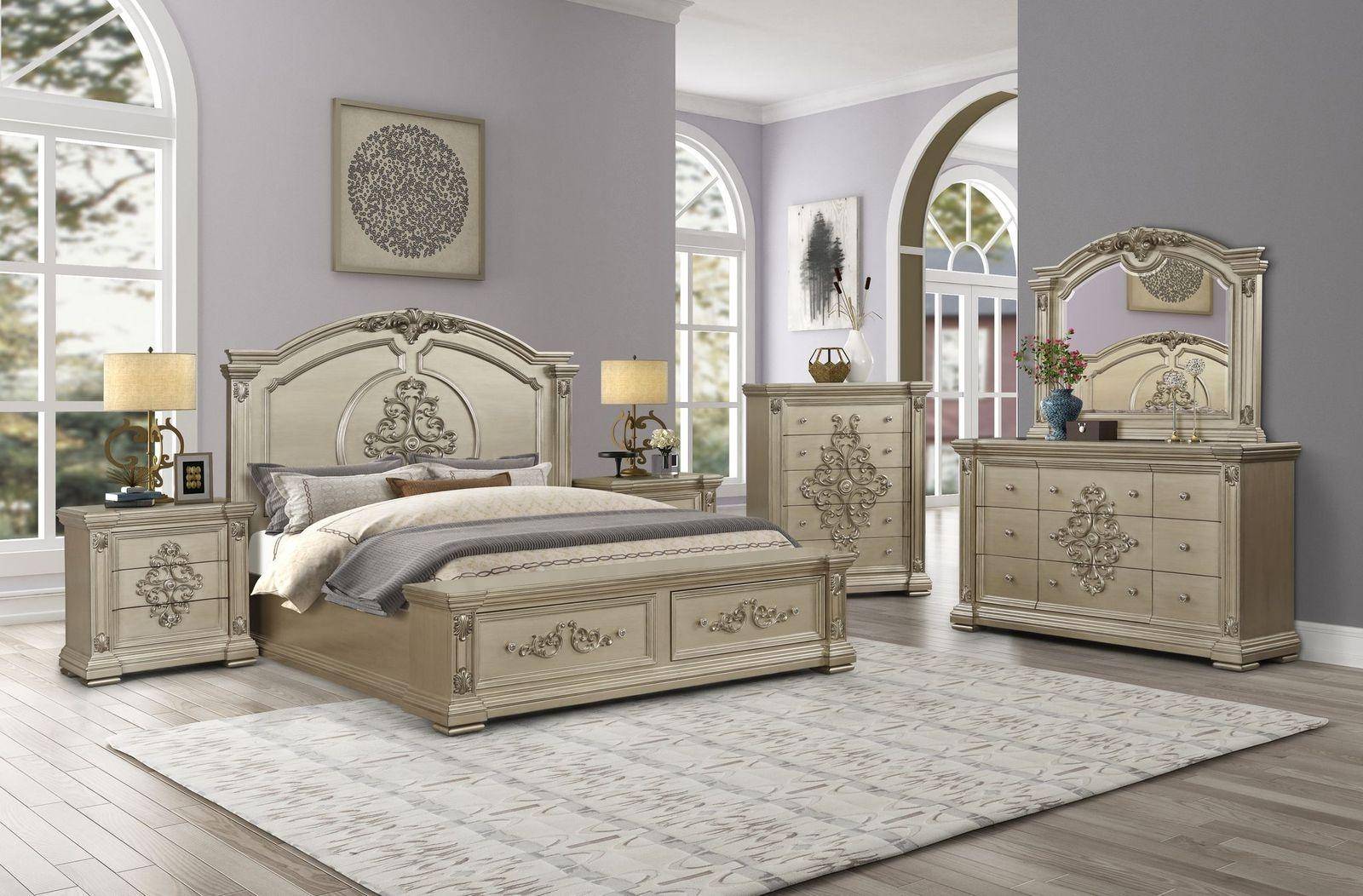 chantely bedroom cosmo furniture