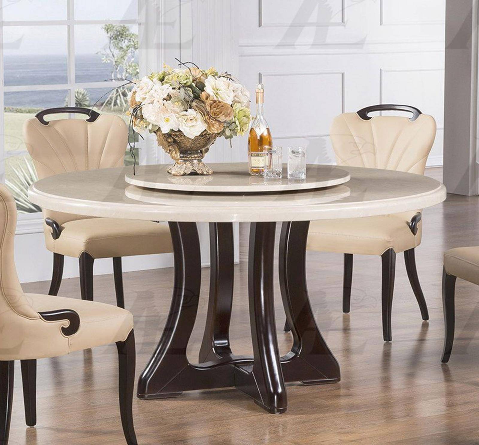 tan dining room table