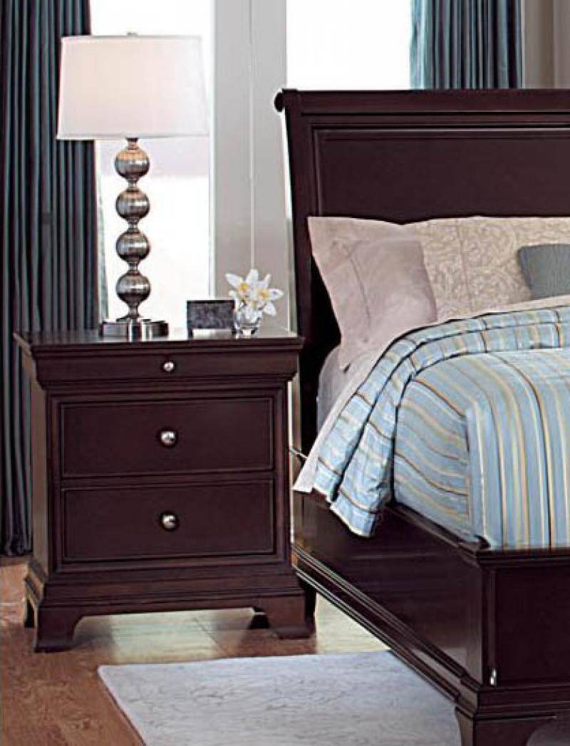 Buy Homelegance Inglewood 1402LPK1EK King Platform Bedroom Set 4 Pcs in Cherry Finish, Wood