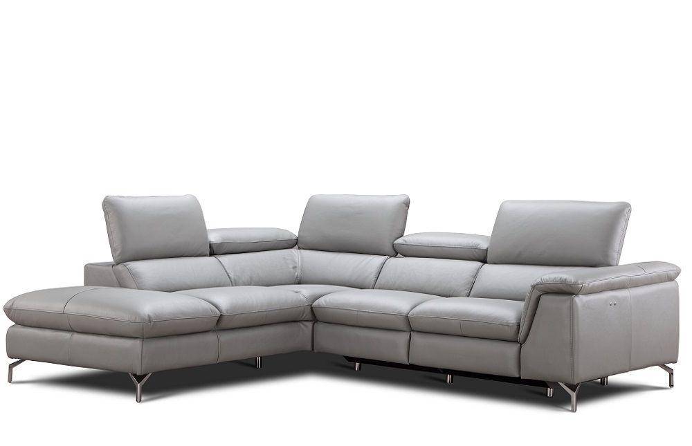 wade logan leather sectional sofa
