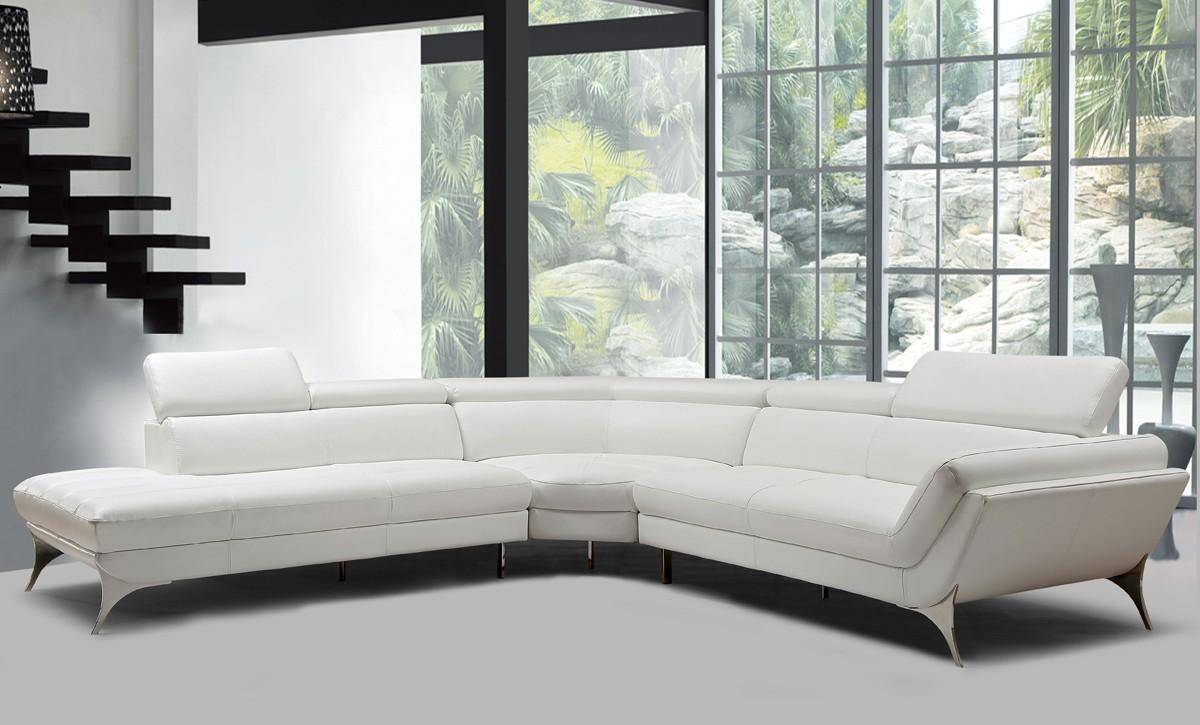 white faux leather sofa round arms orren ellis