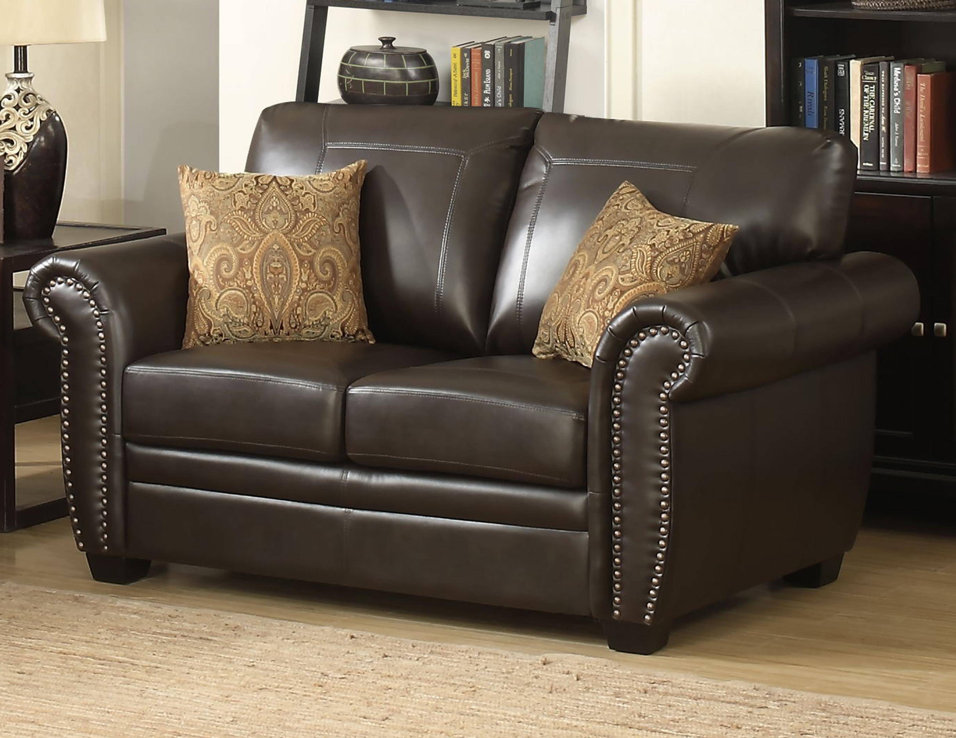 ac pacific calvin leather sofa