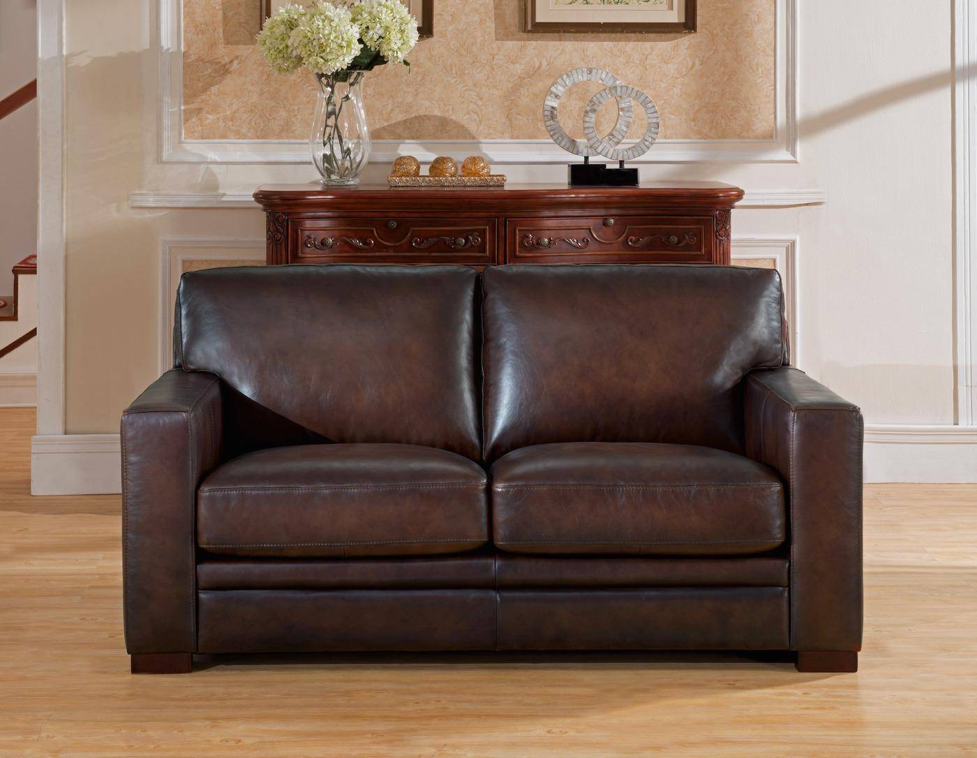 amax leather glenbrook sofa