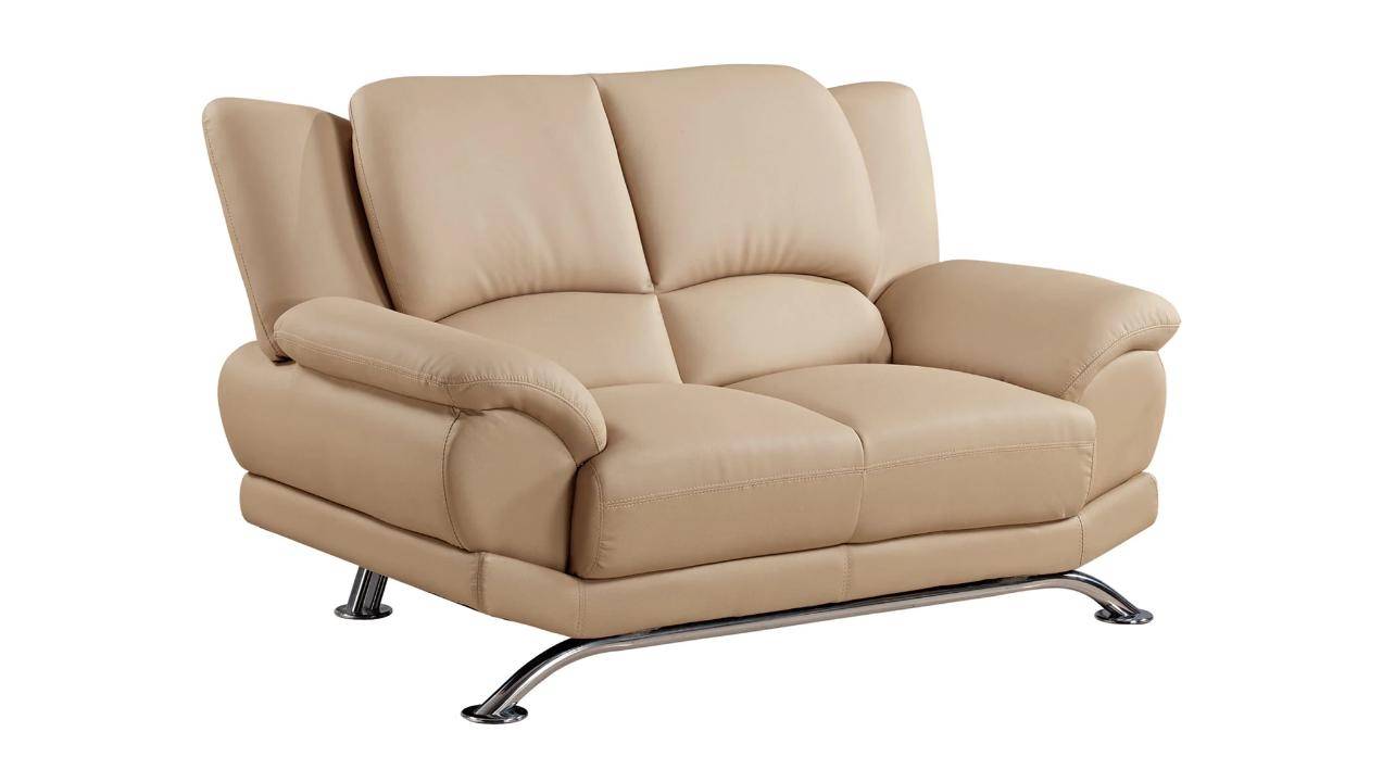 global furniture usa u9908 bonded leather sofa red