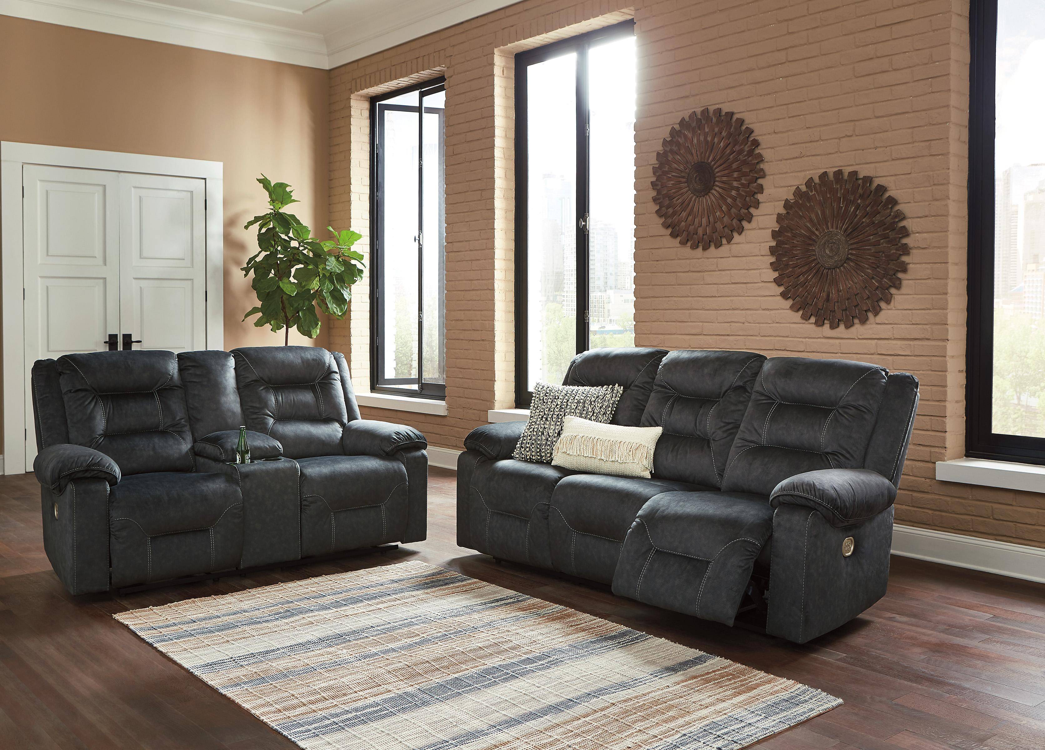 Ashley Electric Reclining Living Room Sets