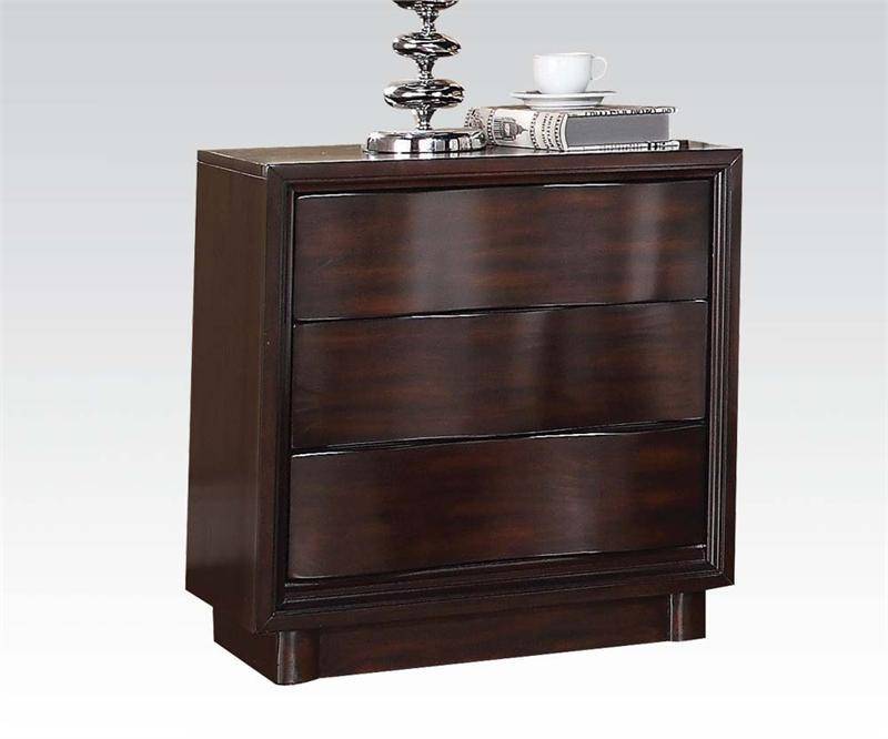 Buy Acme Travell 20520q Set Queen 2 Pcs In Walnut Veneers Online 