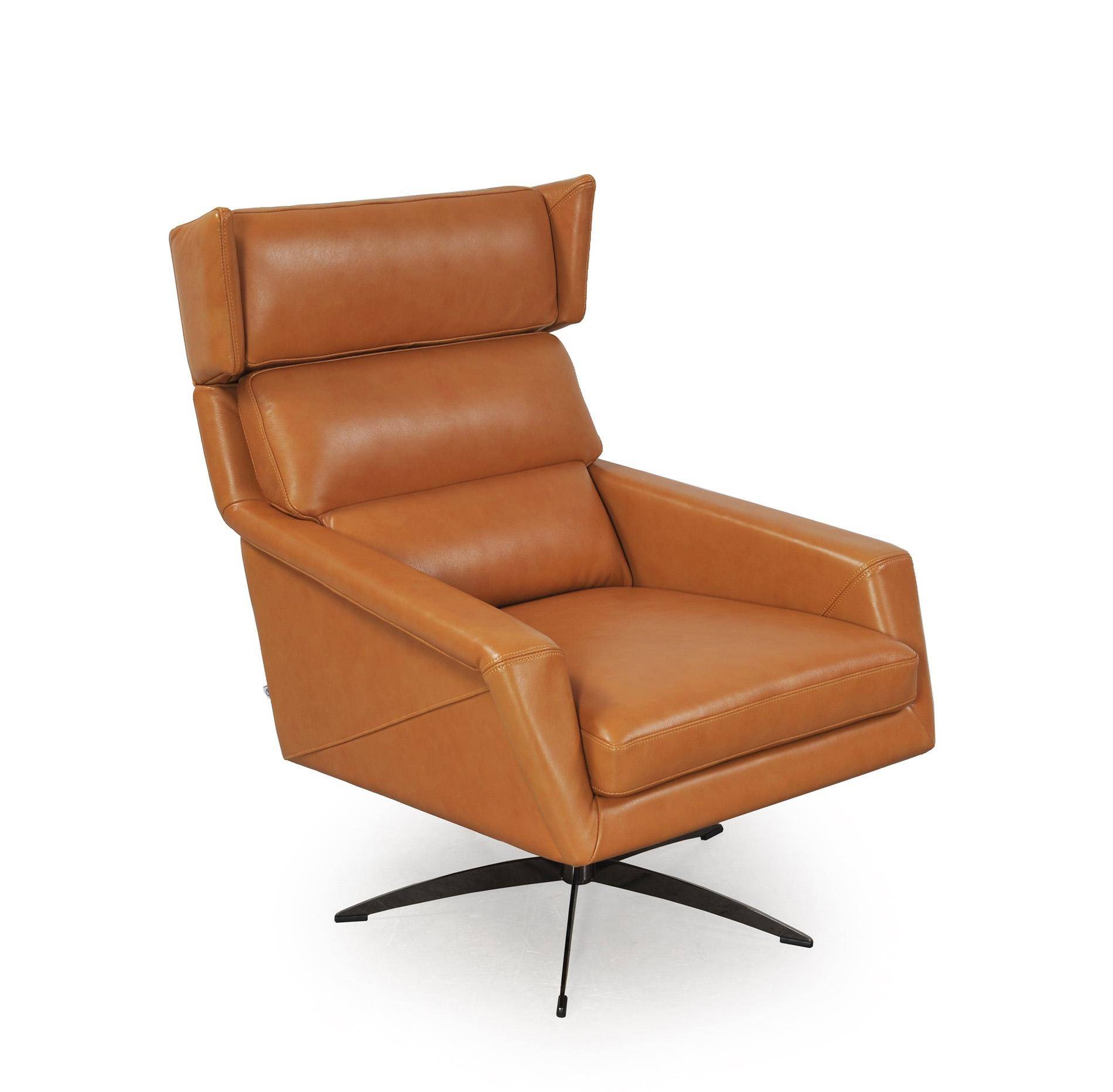 Buy Moroni 586 Hansen Accent Chair Ottoman 2 Pcs In Tan Top Grain Leather Online