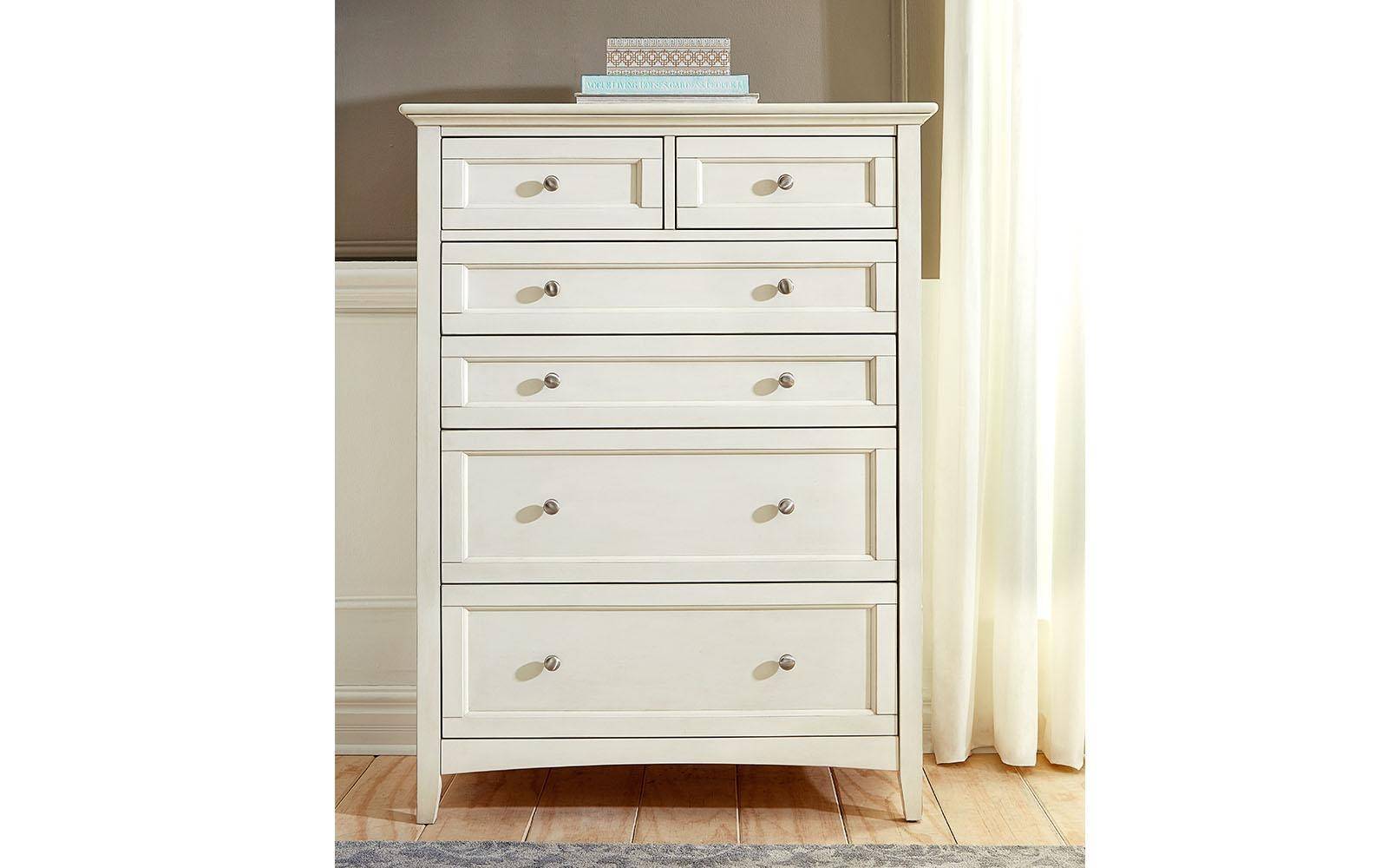 Buy A America Northlake Queen Storage Bedroom Set 5 Pcs In White Wood Online 