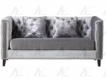     
Contemporary Sofa and Loveseat Set by American Eagle AE2373-GR
