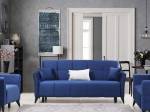    
Contemporary Sofa Loveseat and Chair Set by Alpha Furniture Angel
