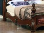     
Traditional Luxor Panel Bed in Bonded Leather
