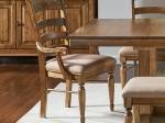     
Rustic Bennett Dining Table Set in Fabric
