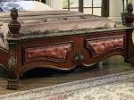     
Traditional Panel Bed by Meridian Luxor
