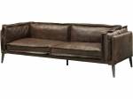     
Contemporary, Vintage Porchester Sofa Loveseat and Chair Set in Top grain leather
