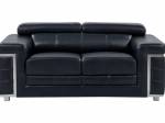     
Contemporary U7940 Sofa Loveseat in leather gel
