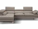     
Contemporary A761 Sectional Sofa in Italian Leather
