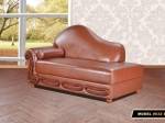     
(632-Bella-Brown-Chaise ) Chaise
