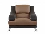     
Contemporary Sofa Loveseat and Chair Set by Global Furniture U982 T/BR
