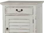     
(23935 WHITE HARVEST WHD Set-2 ) Night Stand
