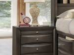     
Contemporary B4275 Emily Storage Bedroom Set in Faux Leather
