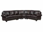     
Transitional Edith Sectional in Leather
