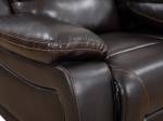     
Contemporary 9422 Reclining Set in Leather Air Material
