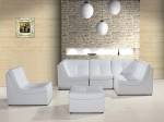     
Modern San Diego Sectional Sofa in Bonded Leather
