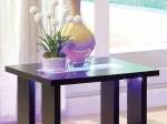     
Modern Luminar II Coffee Table End Table Console Table in Glass
