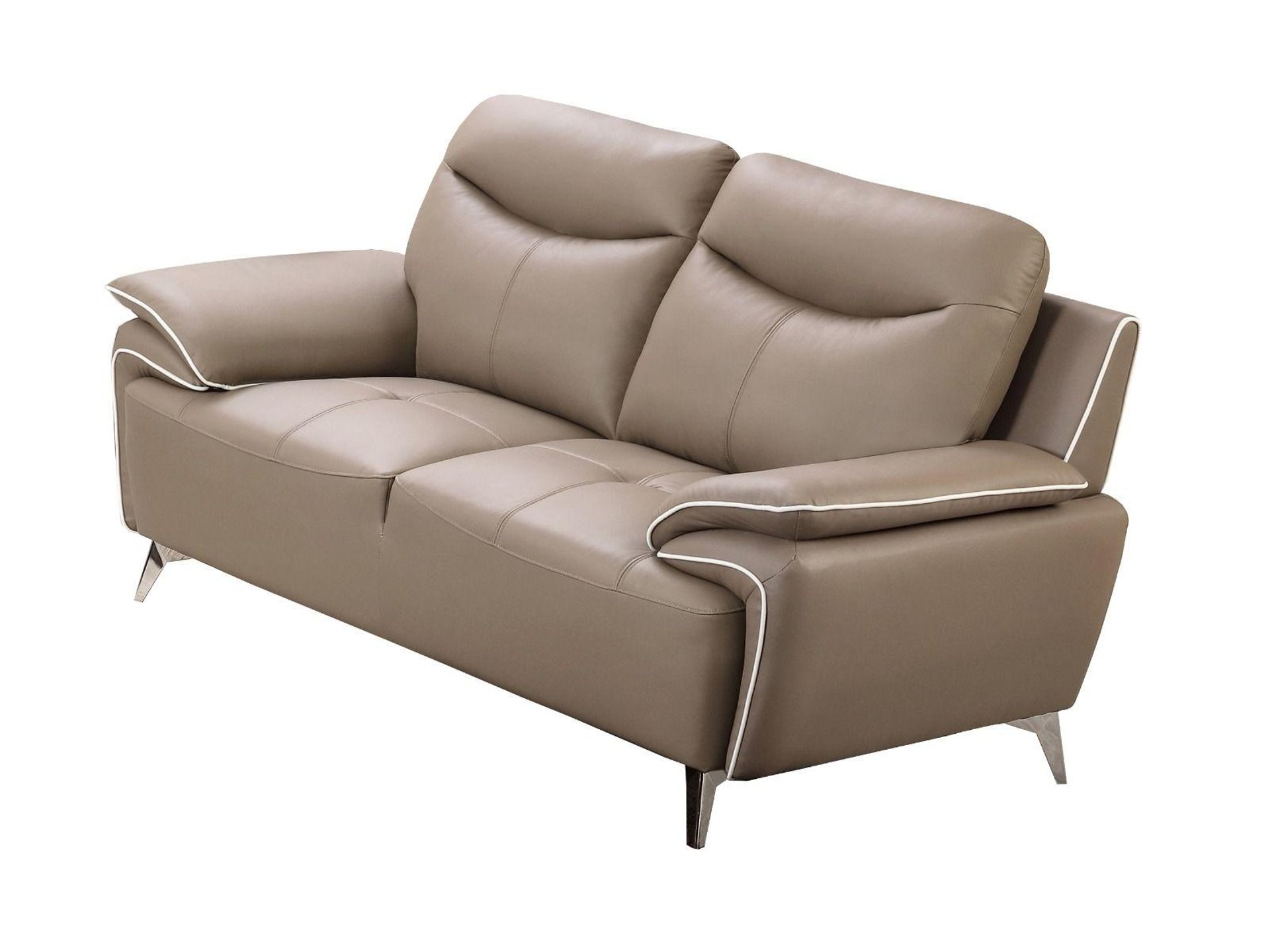 Buy American Eagle EK531-DT Sofa Set 2 Pcs in Dark Tan, Leather online