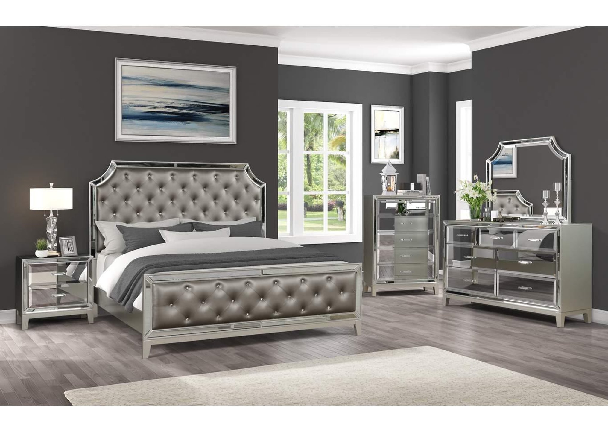 Galaxy furniture bedroom set