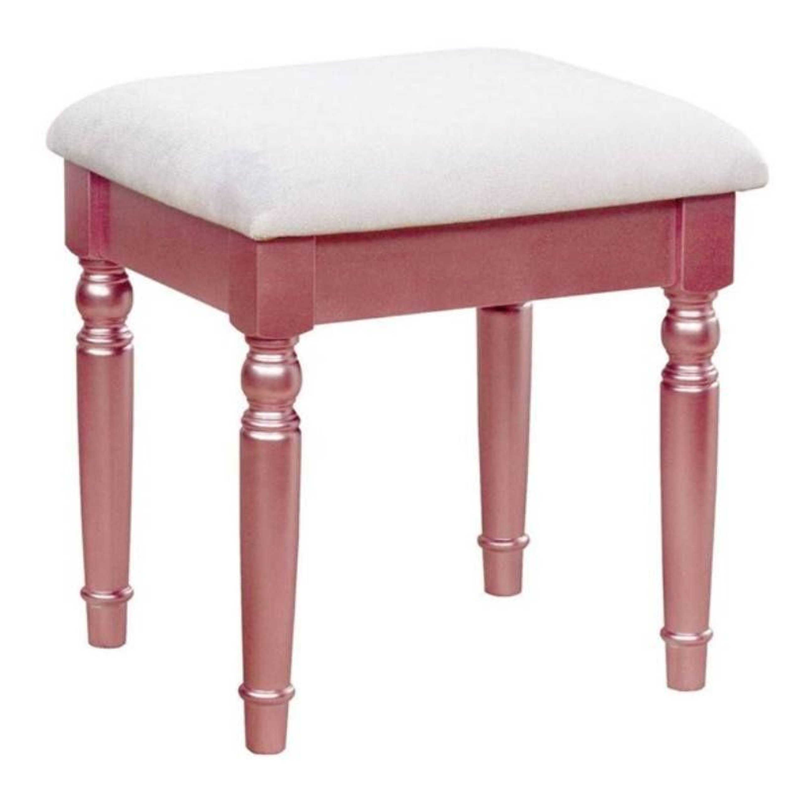 Buy Furniture of America TRACY CM-DK6162RG Makeup Vanity in Pink 