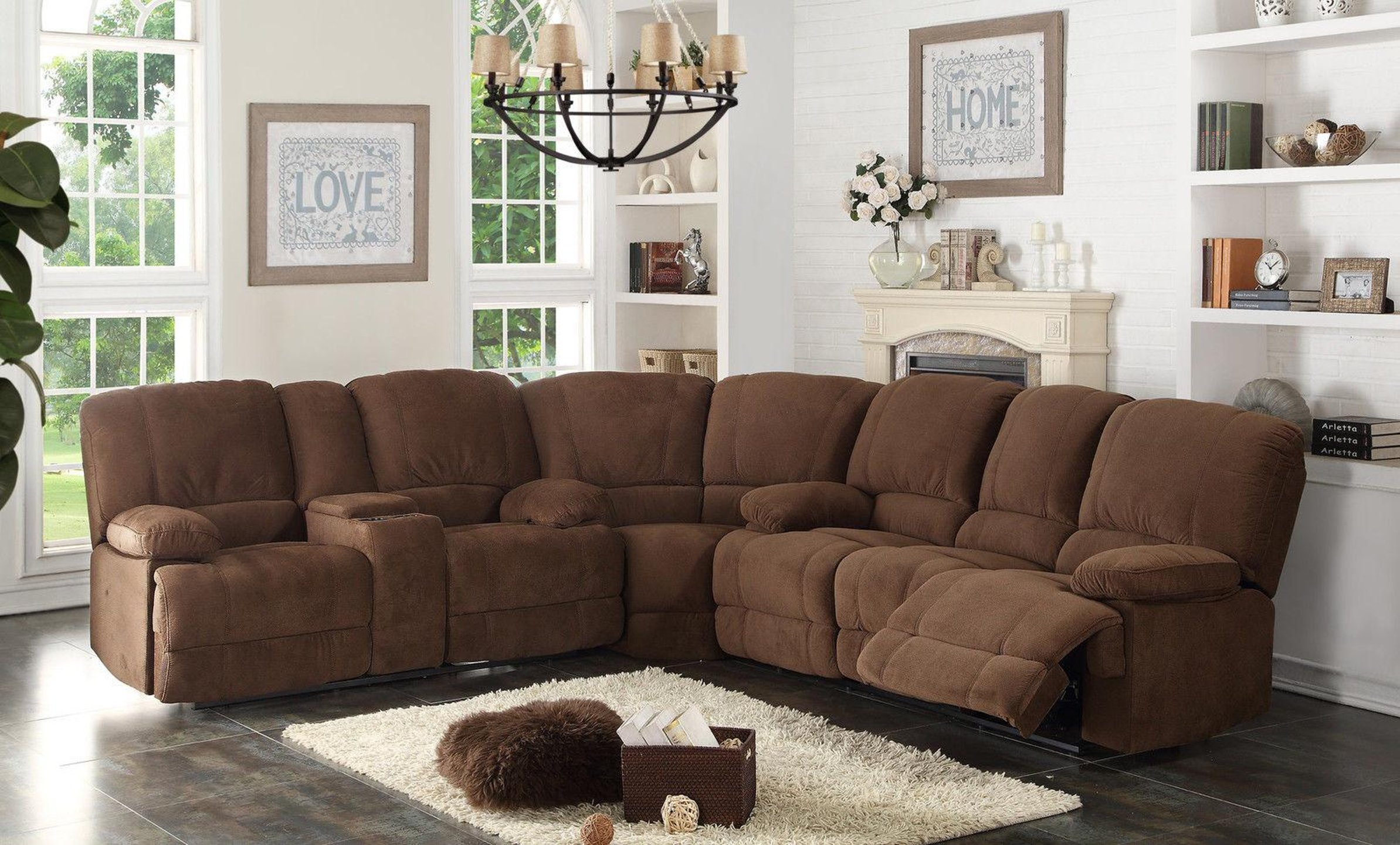 Ac pacific tracey chocolate sleeper deals sectional